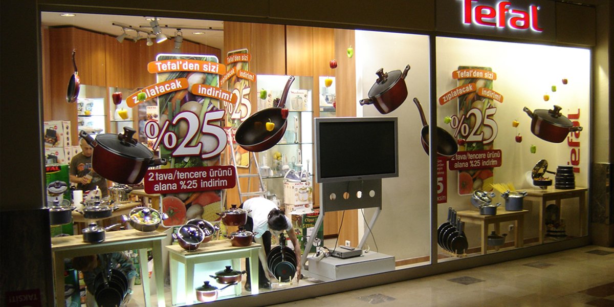 Tefal Vitrinler