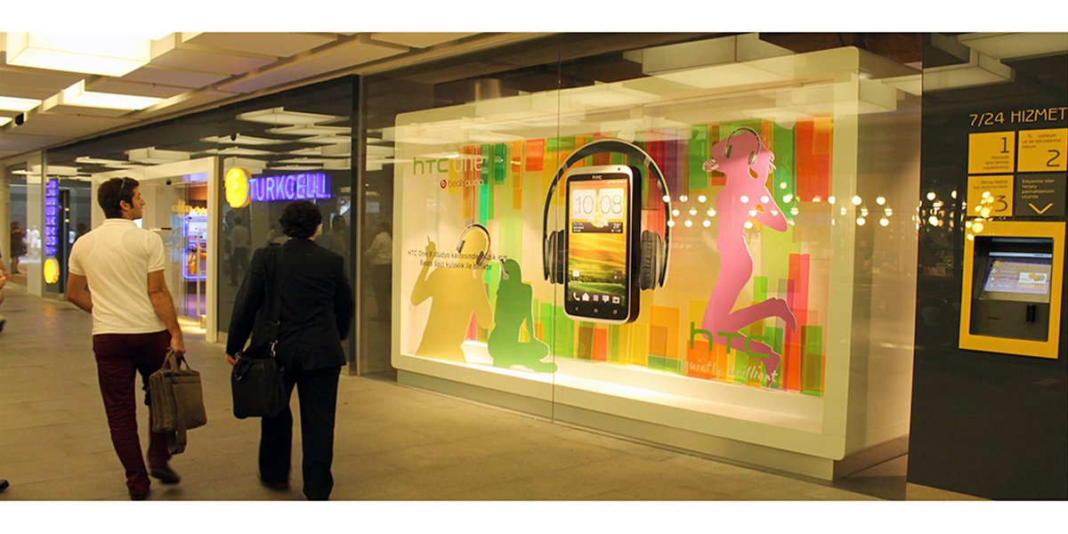 HTC Vitrinler