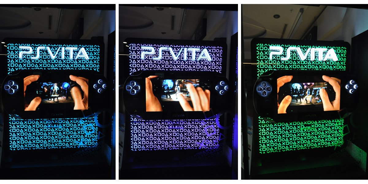 Sony PS Vita Vitrini