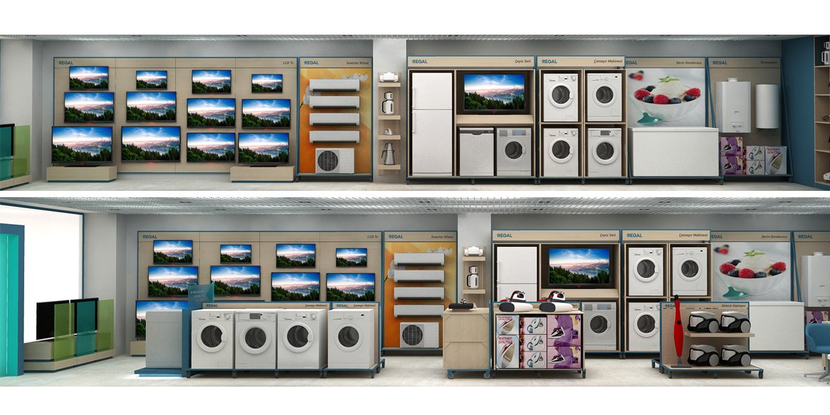 Regal Mağaza Konsept